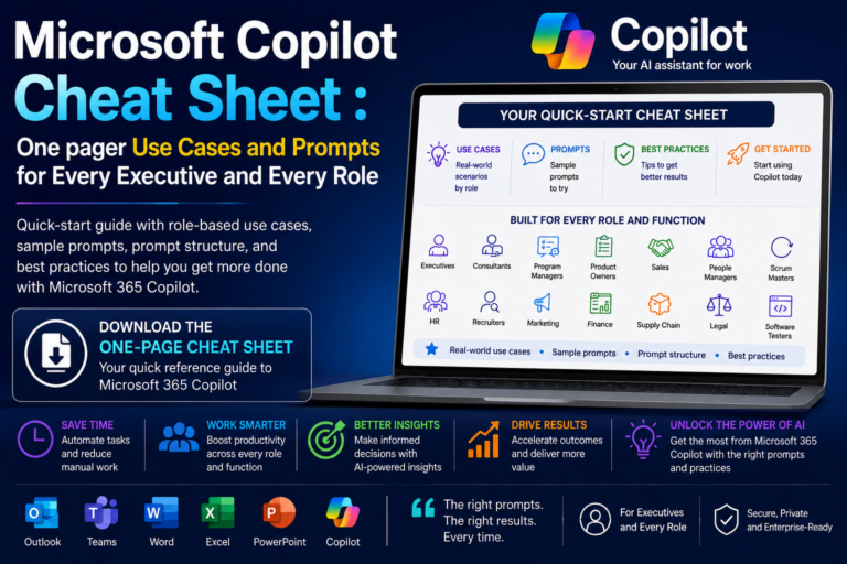 Microsoft Copilot Cheat Sheet